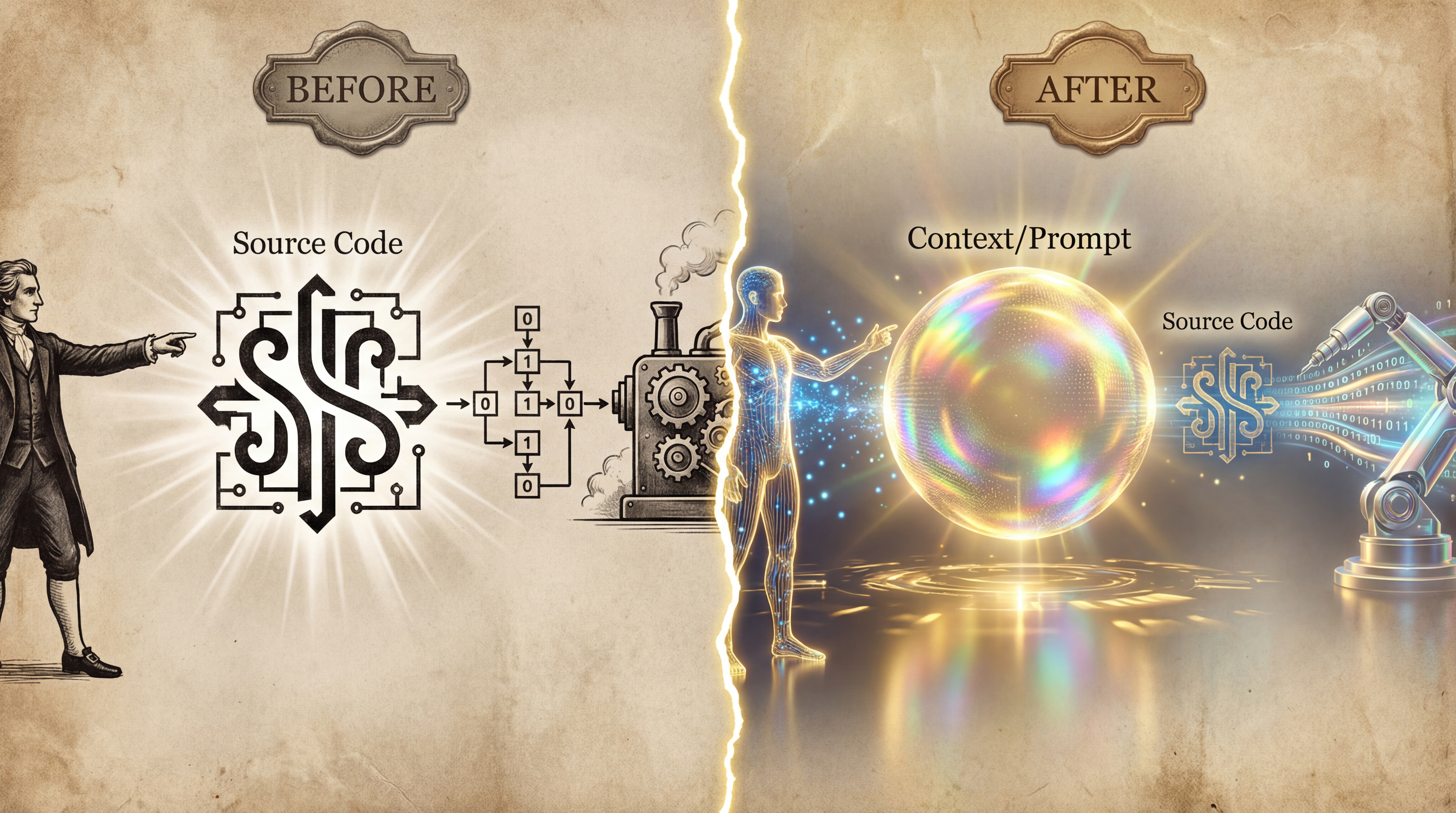 Theoretical: The Shift of Source of Truth