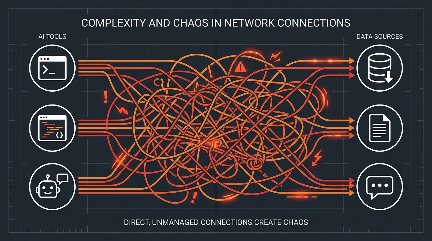 N x M Connection Chaos